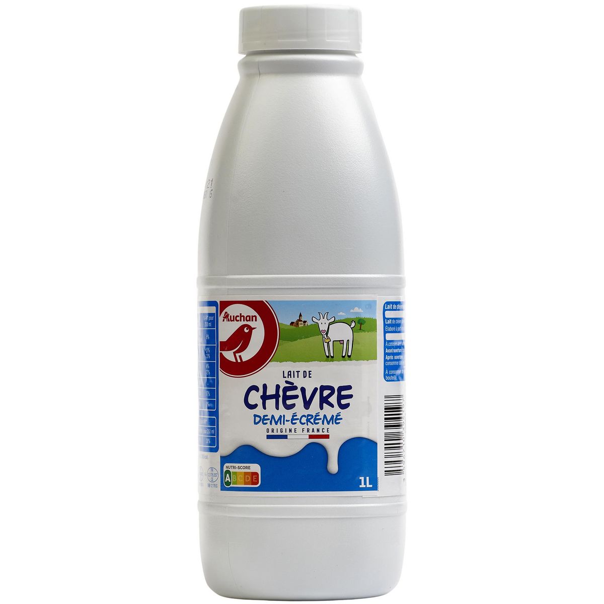 Lait de chèvre 1/2 écrémé 1,5% BIO, 1L