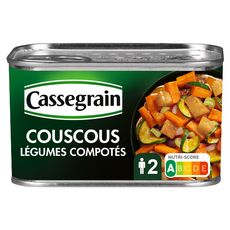 CASSEGRAIN Légumes compotés pour couscous 375g