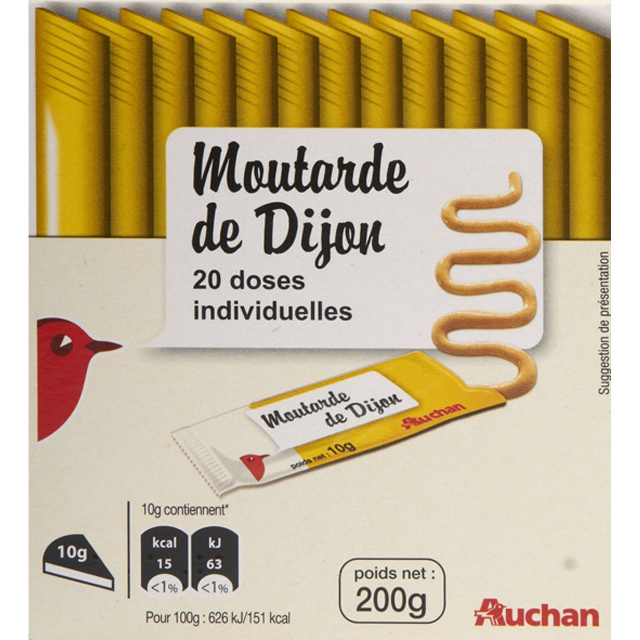 AUCHAN Auchan mayonnaise étui de stick 20x10g pas cher 