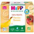 HiPP HIPP Petit pot dessert pommes bananes bio dès 4 mois