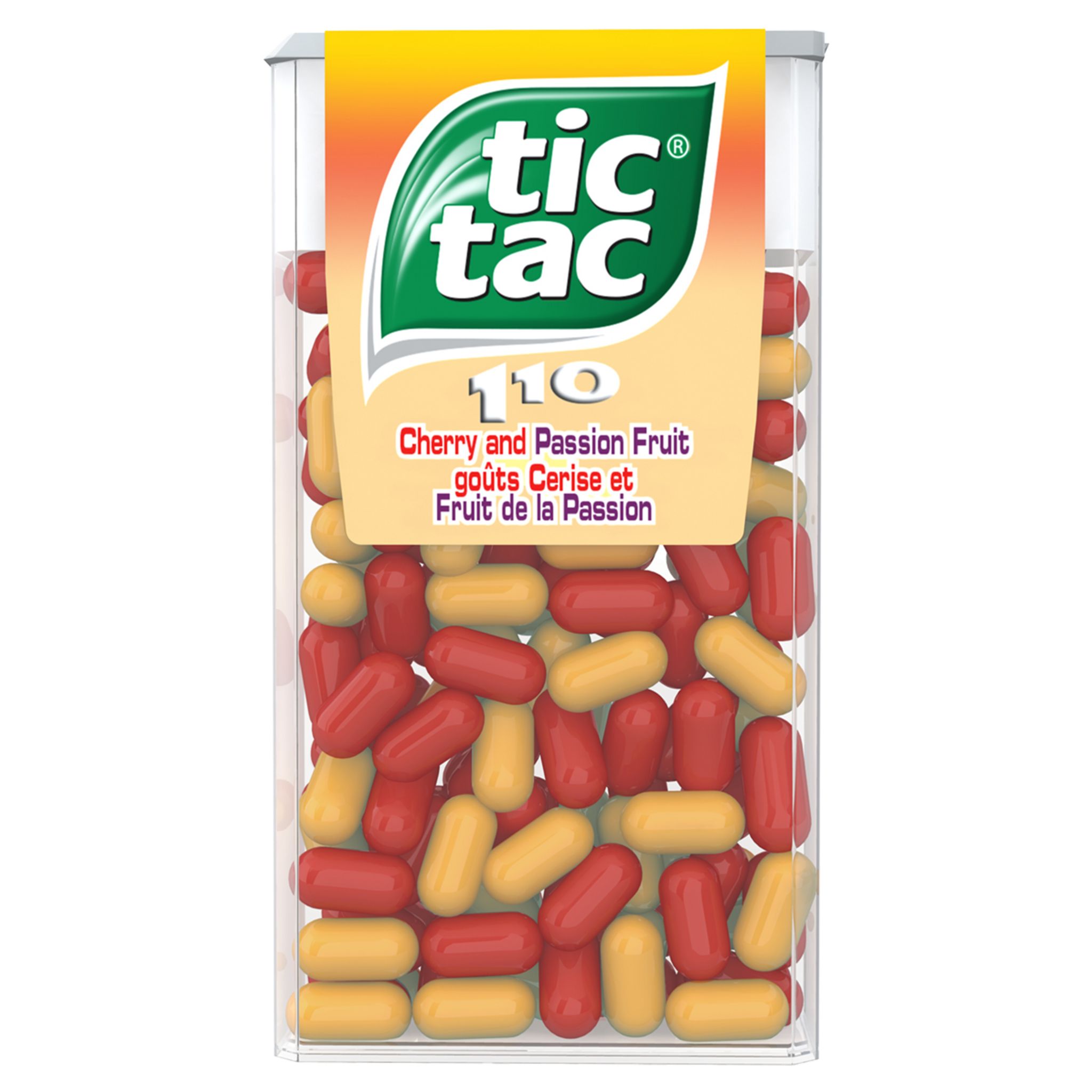 Bonbons Tic Tac Acidulé Goût Cerise 18g - Ferrero - 18 g