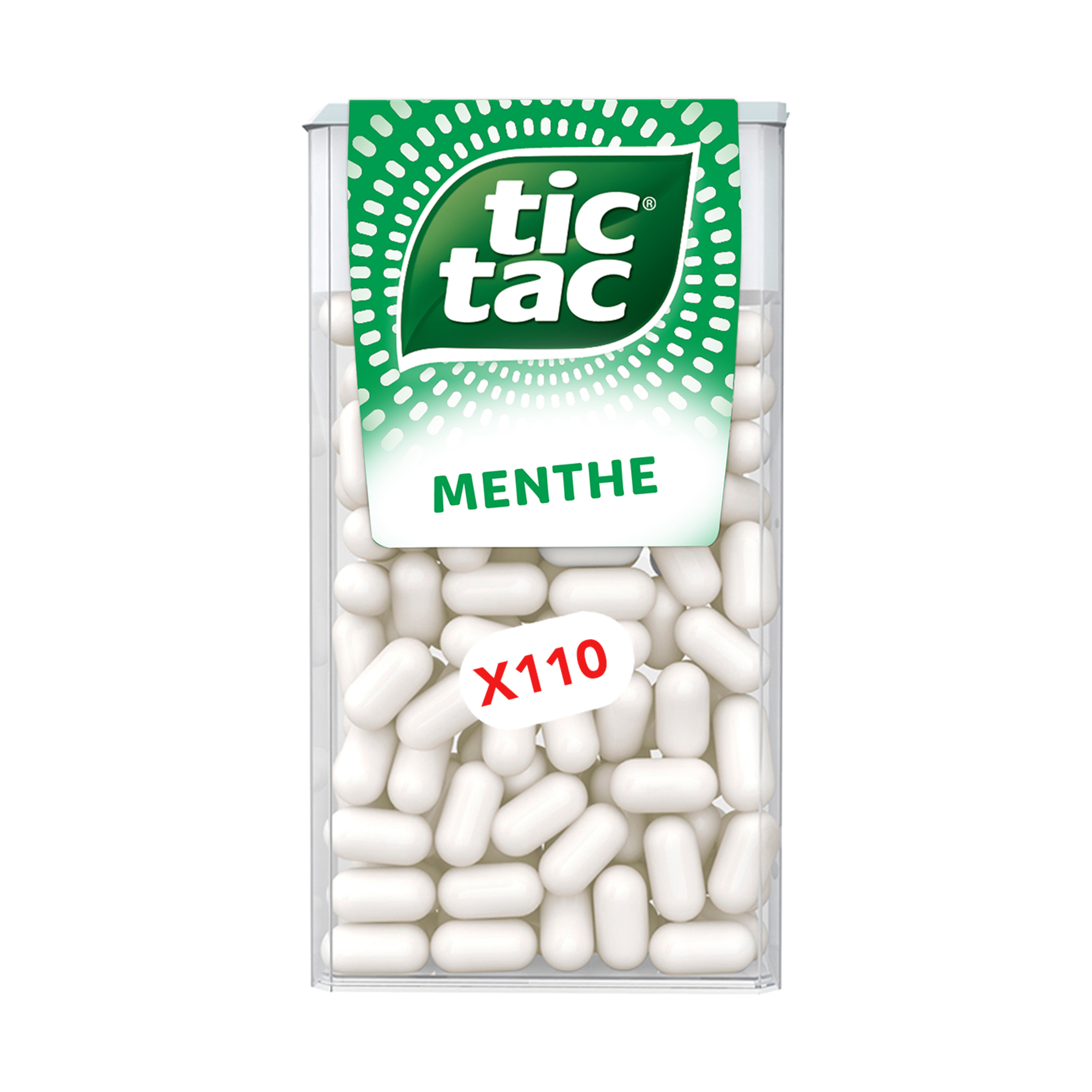 Bonbons menthe extra fraîche TIC TAC