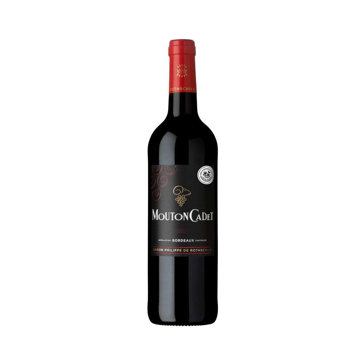 MOUTON CADET Vin rouge AOP Bordeaux 75cl pas cher - Auchan.fr