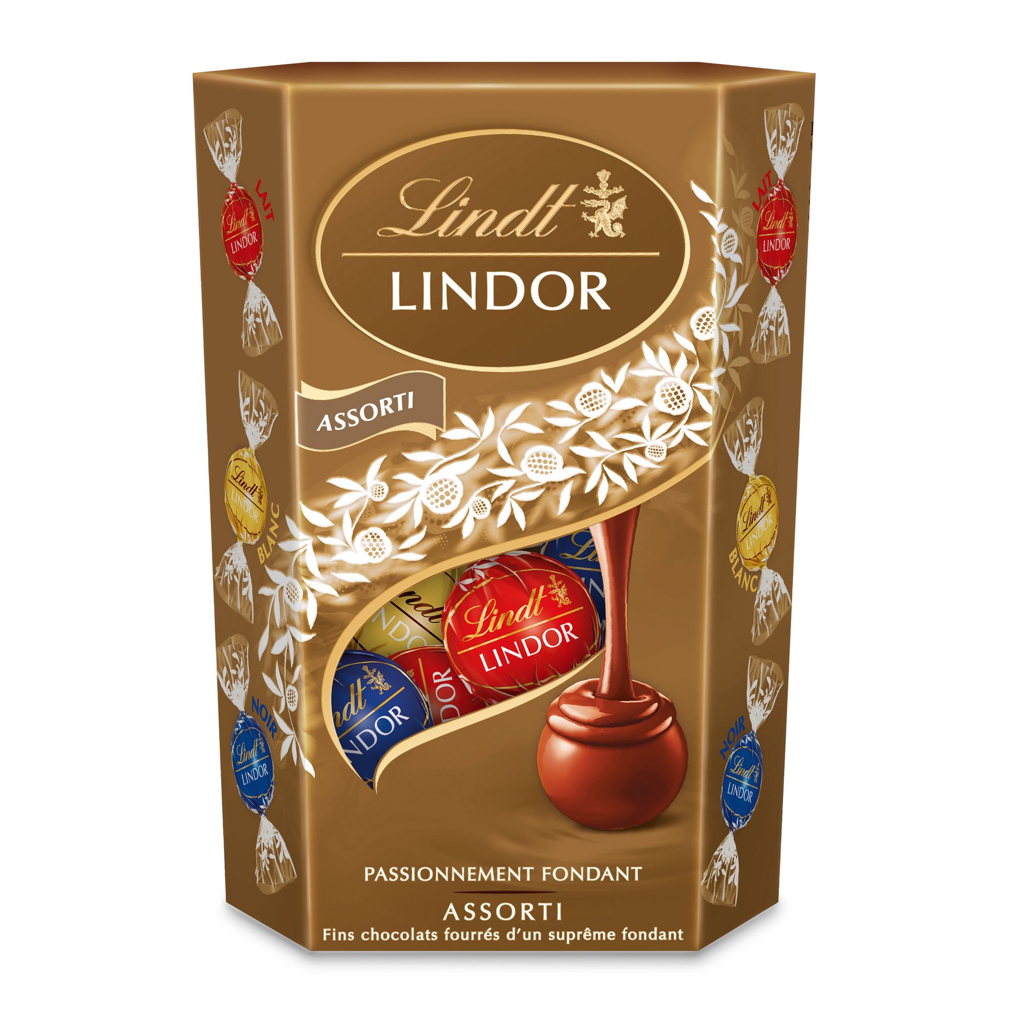 Boules Lindor - chocolat lait - 500g