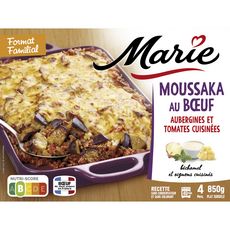 MARIE Moussaka au boeuf 4 portions 850g