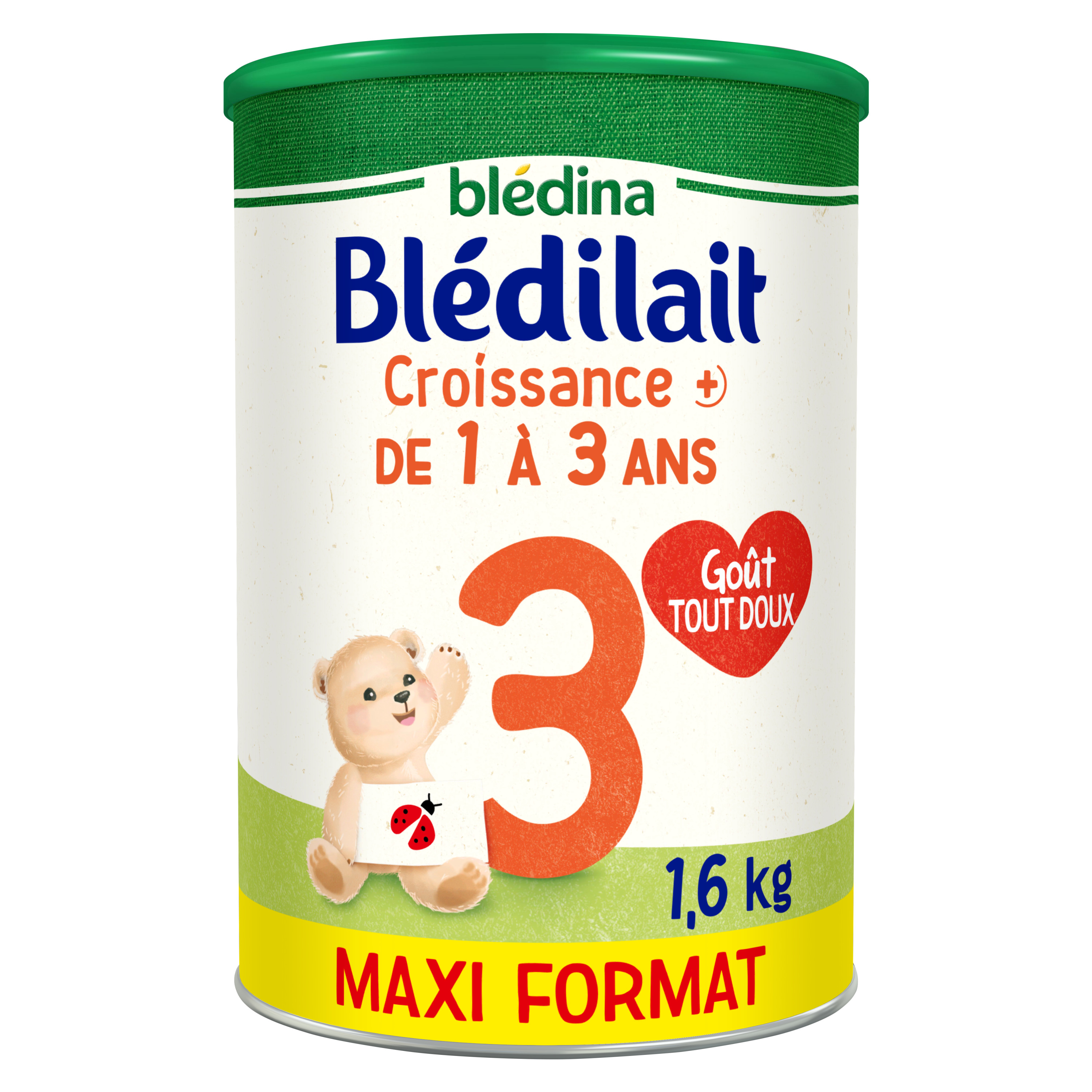 Lait Bébé en poudre Blédilait Croissance 3, dès 12 mois
