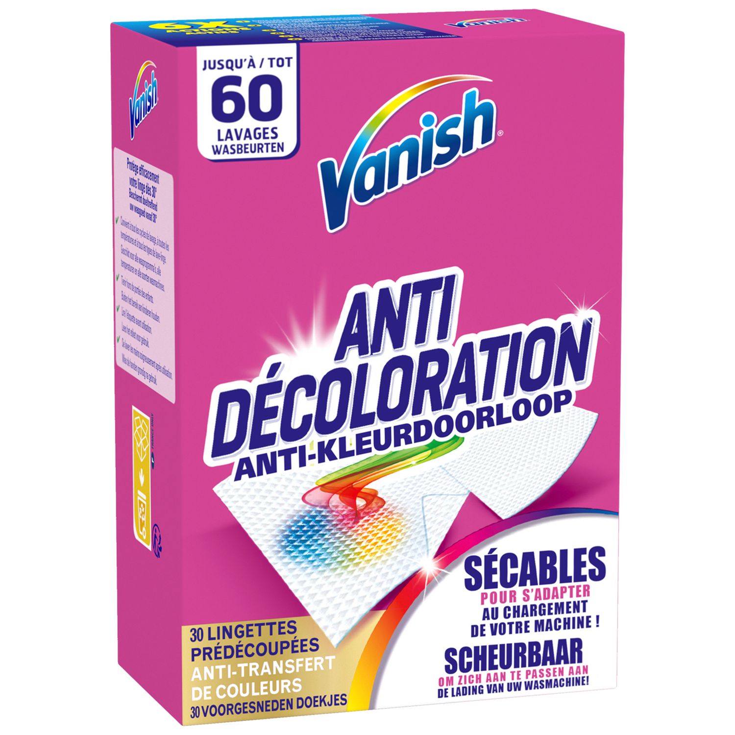 Lingettes Anti-Décoloration DECOLOR STOP chez