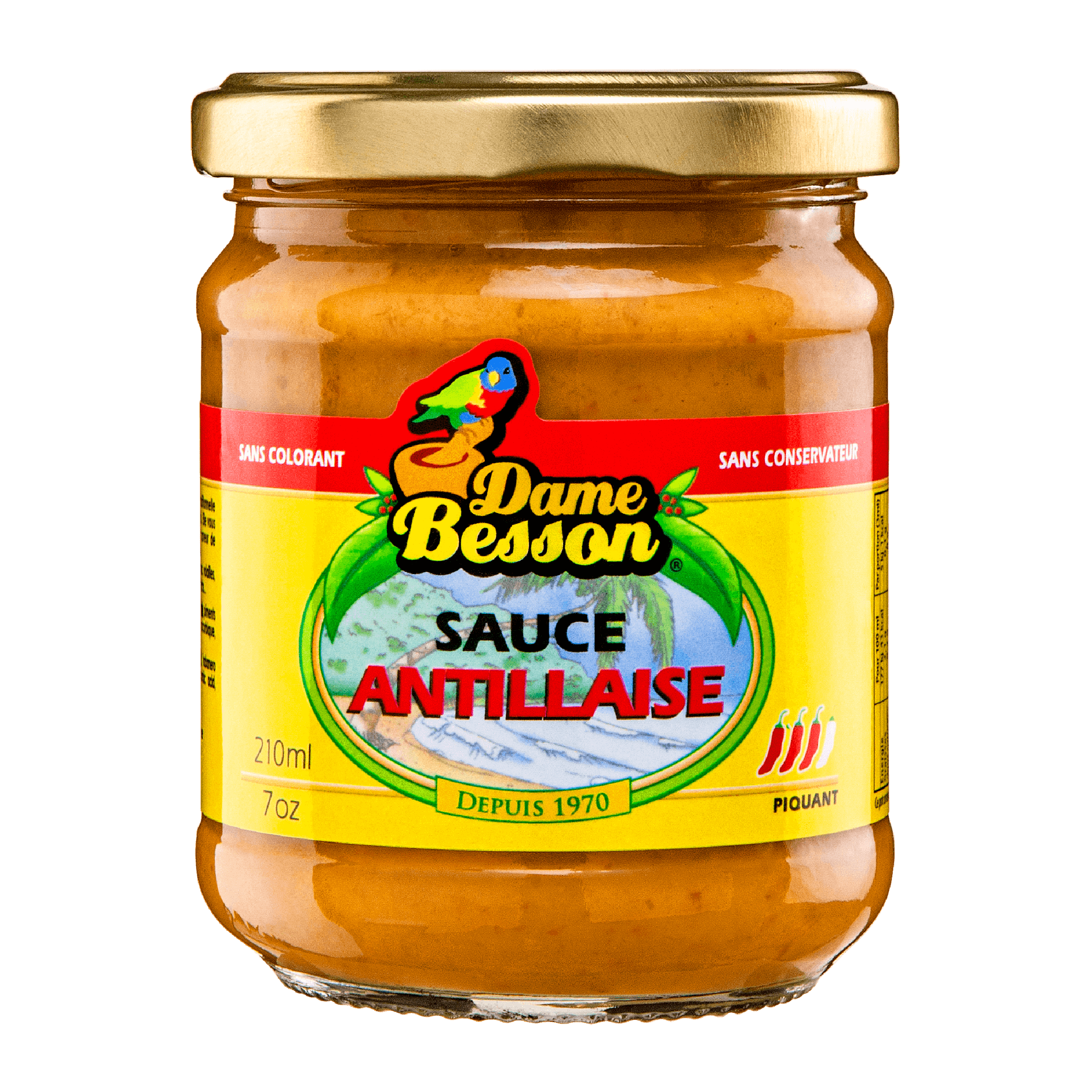 Dame Besson  La marque n°1 des sauces créoles aux Antilles