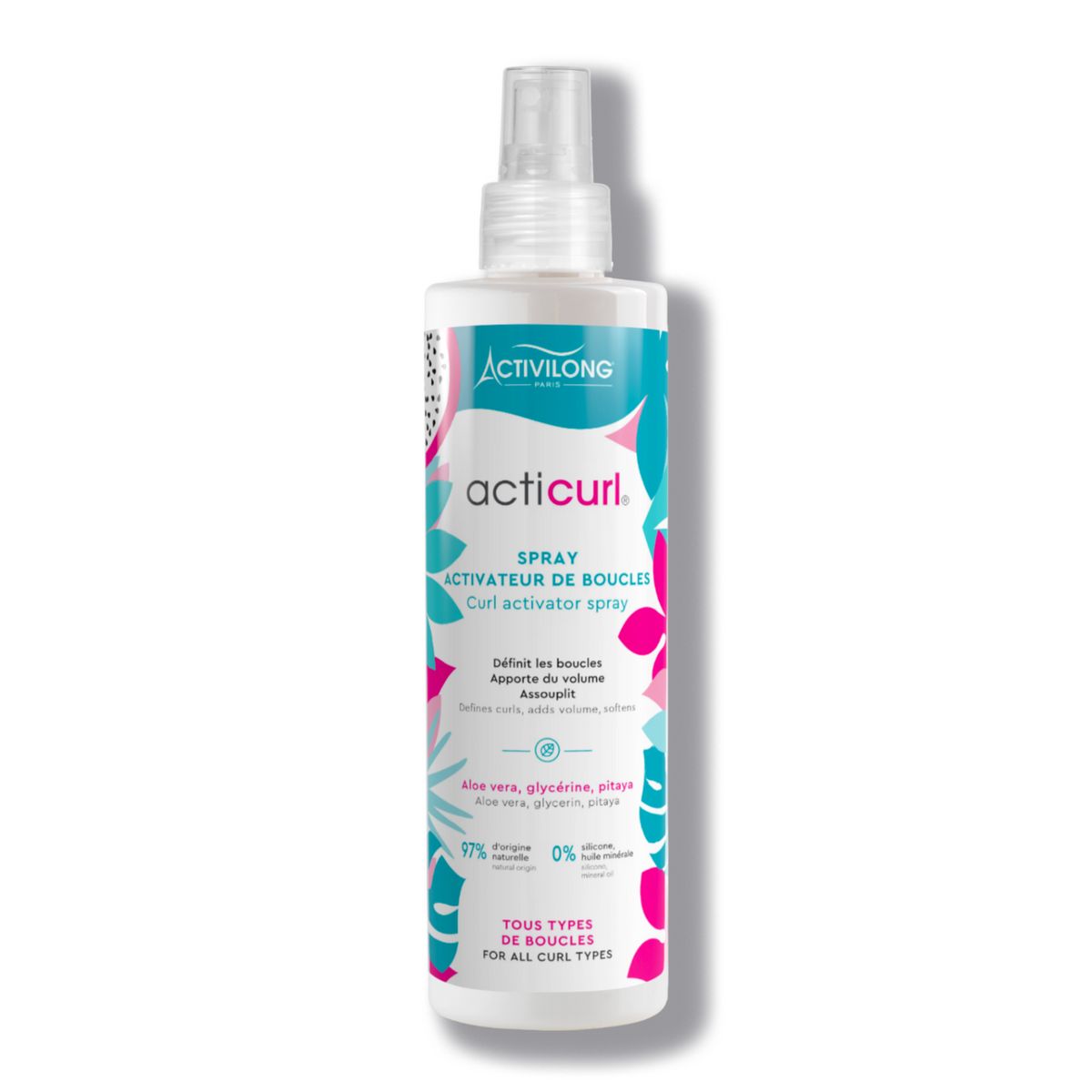 ACTIVILONG Spray activateur de courbes pour tout type de cheveux bouclés 250ml