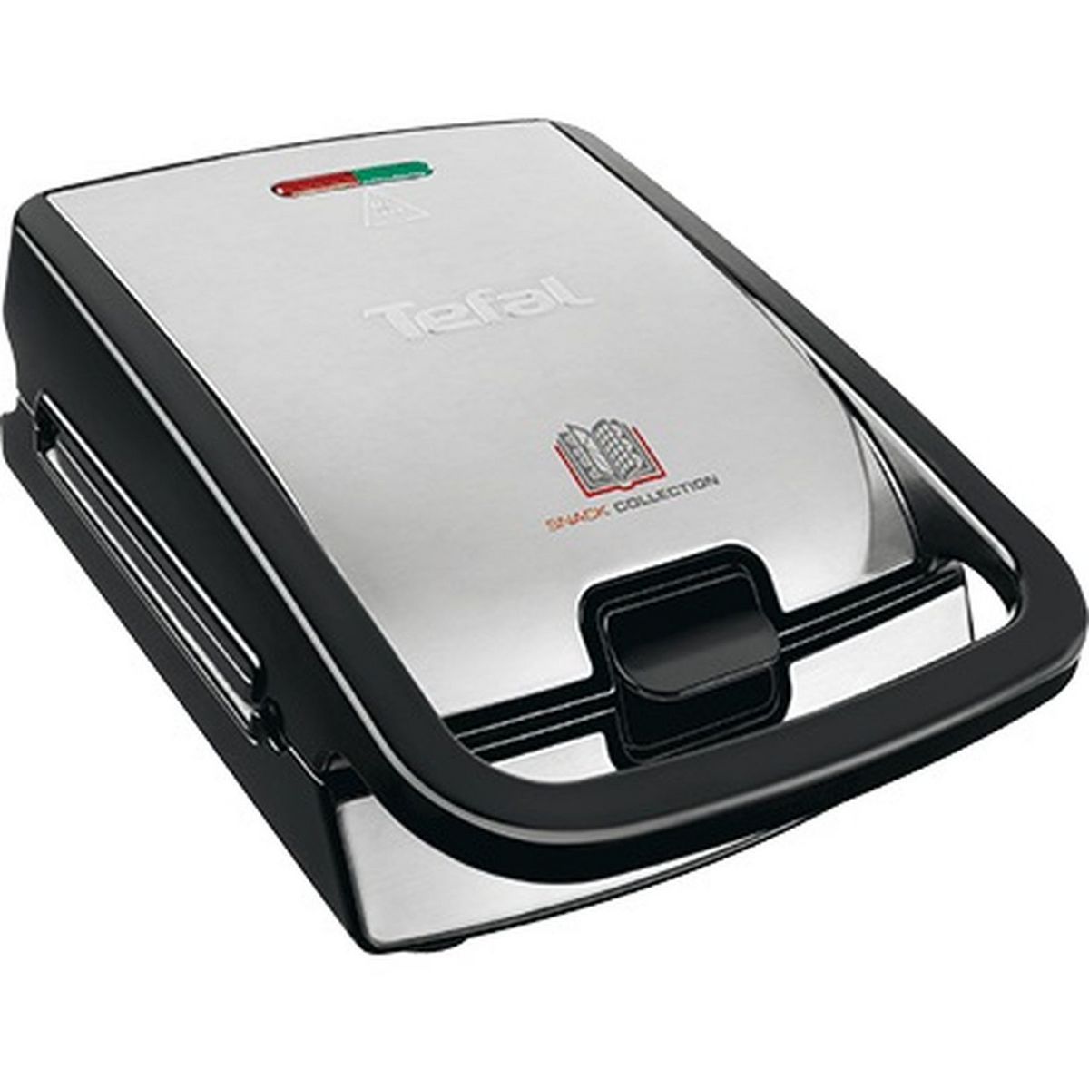 TEFAL Gaufrier croque-monsieur SW853D12 Snack collection - Inox