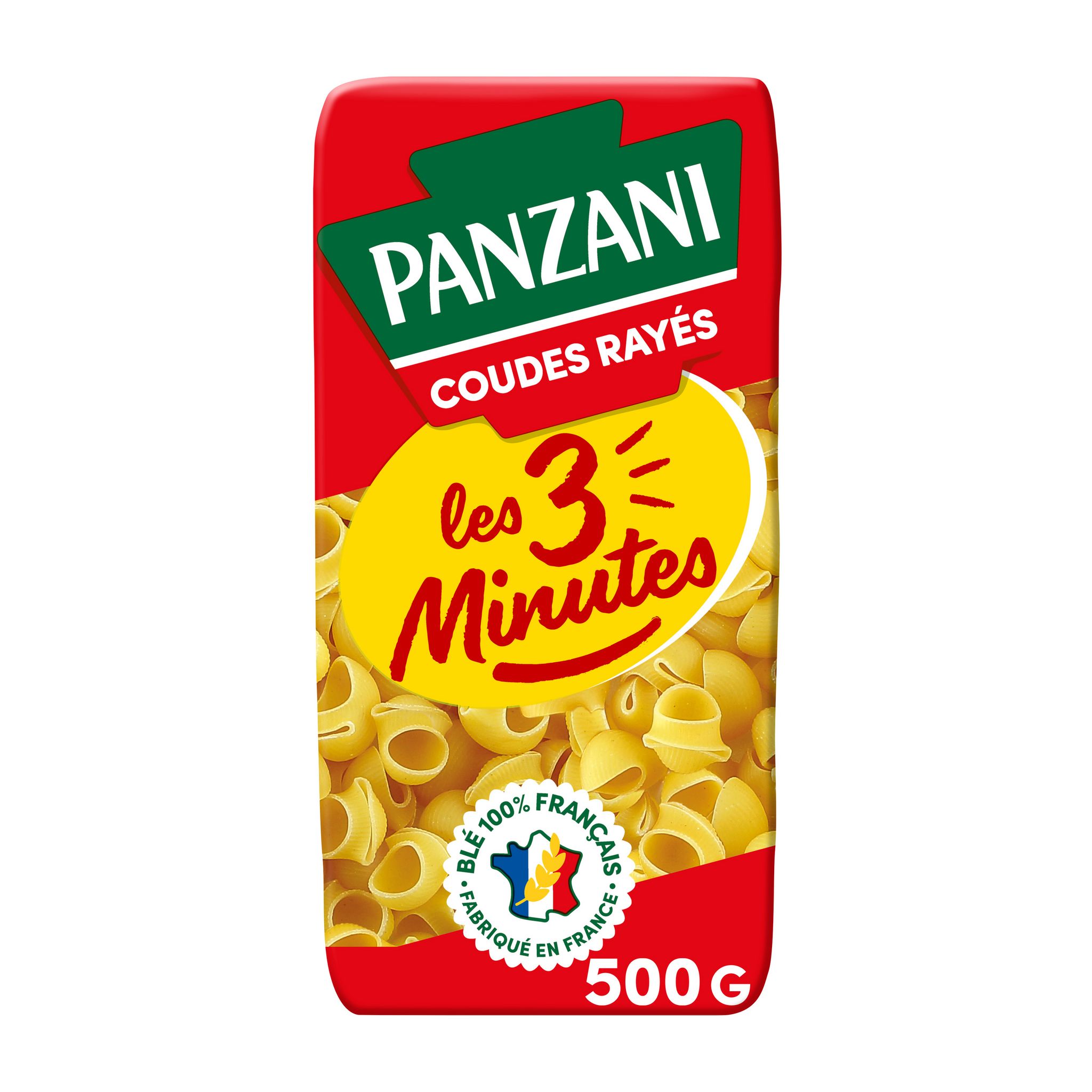 PANZANI Semoule fine qualité supérieure 100% blé dur 500g pas cher 