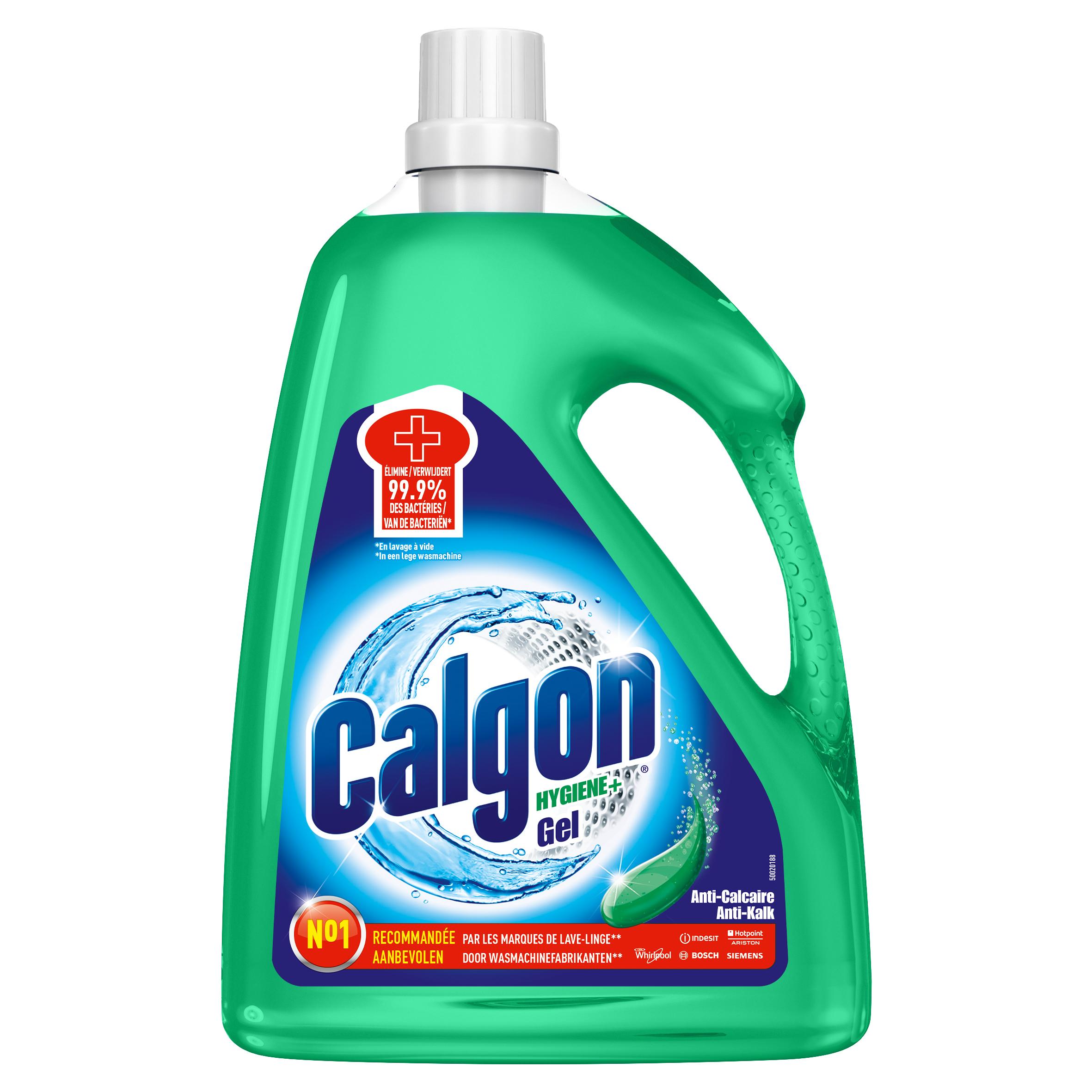 Calgon Gel Nettoyant pour Machine à Laver Hygiène+