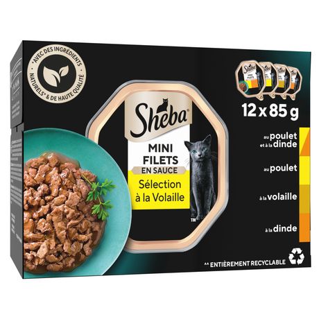 Sheba - Repas les Effilés de Poulet pour Chat - 60g