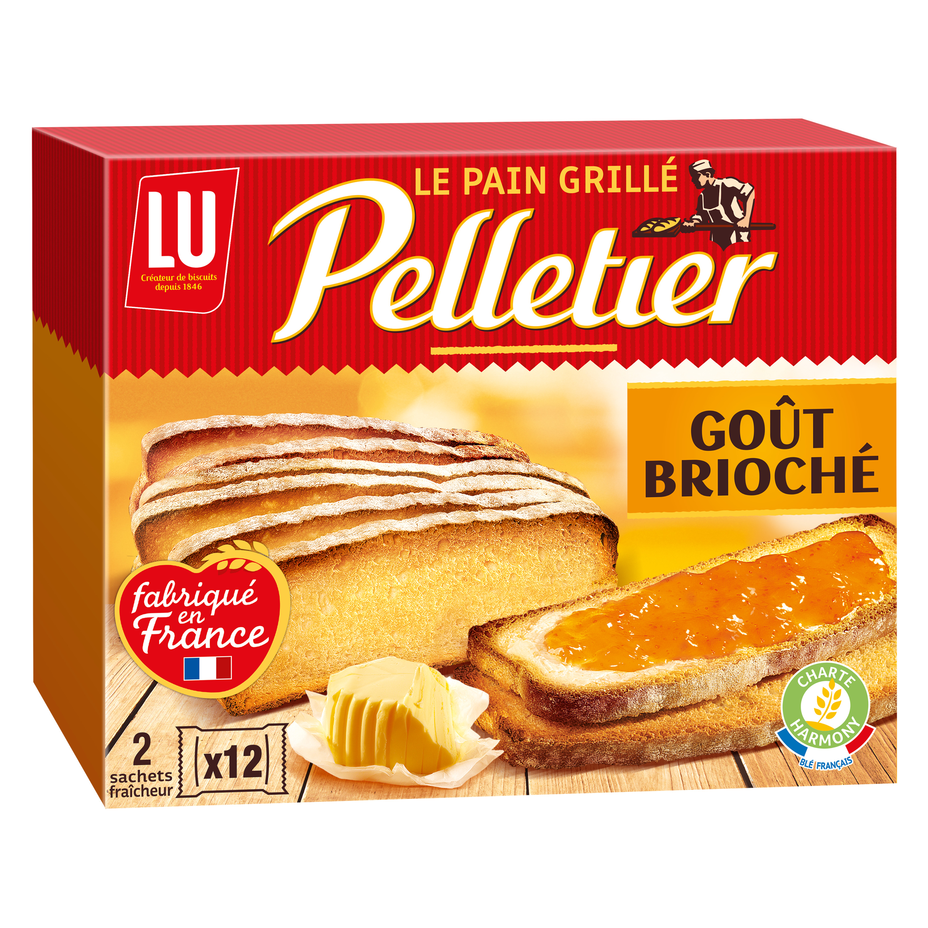 Biscottes Goût Brioché (Carrefour)