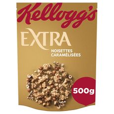 KELLOGG'S Céréales noisettes caramélisées 500g