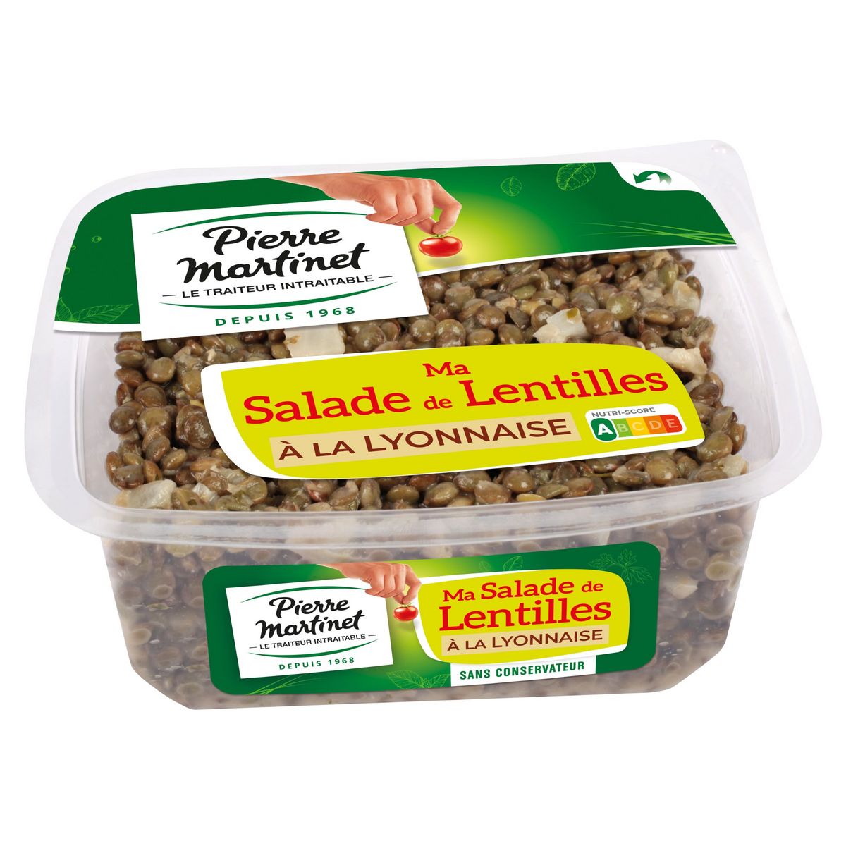 PIERRE MARTINET Salade de lentille à la lyonnaise 300g