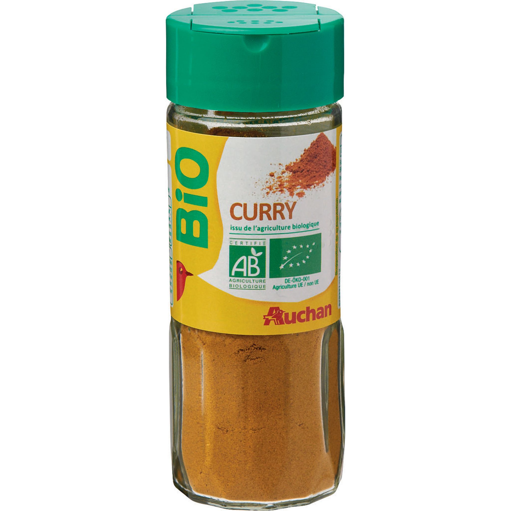 AUCHAN BIO Curry 42g pas cher 