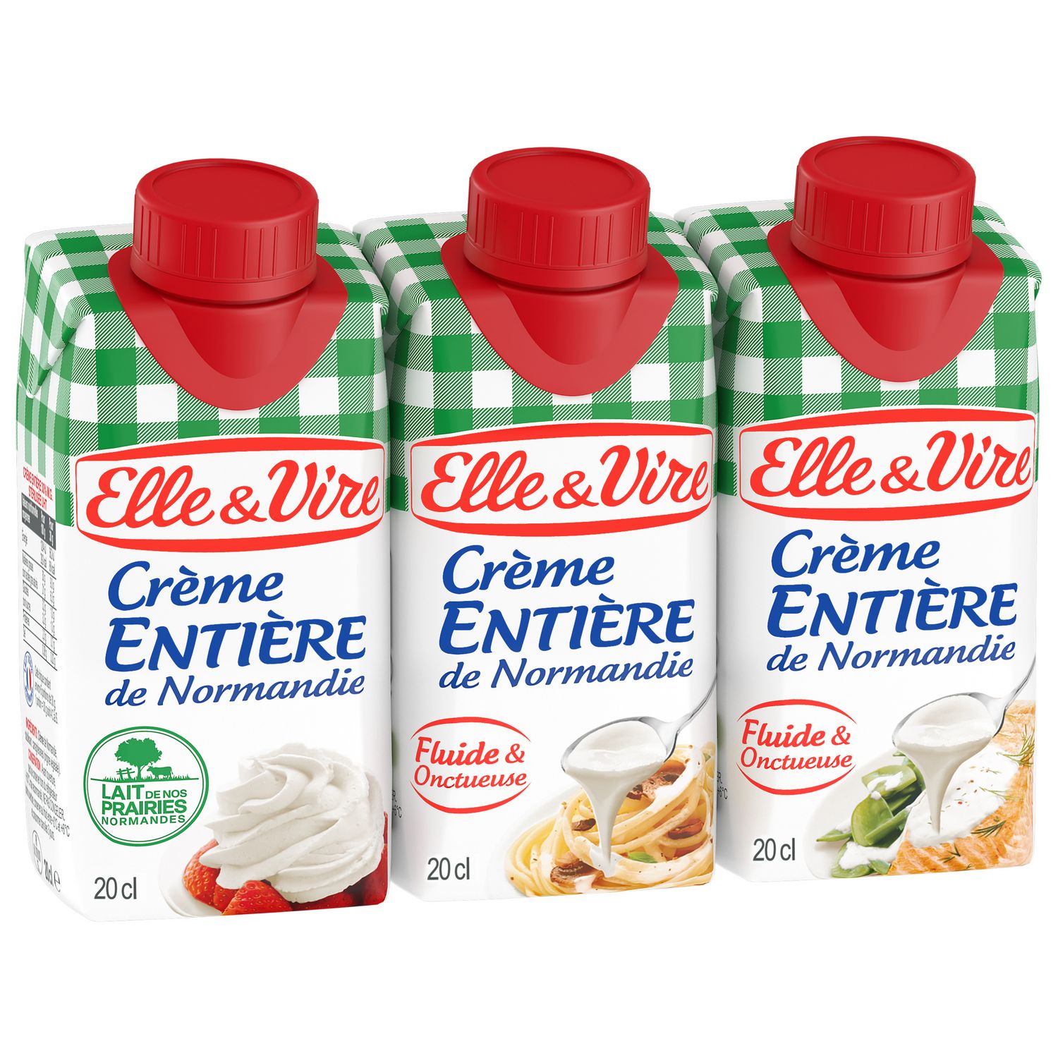 CREME LIQUIDE ENTIERE BRIQUE 2X25CL ELLE & VIRE