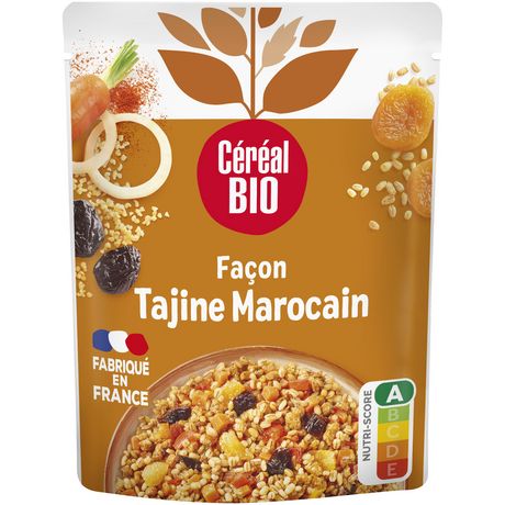 Cereal Bio Lentilles riz et soja cuisines sans viande en poche 250g