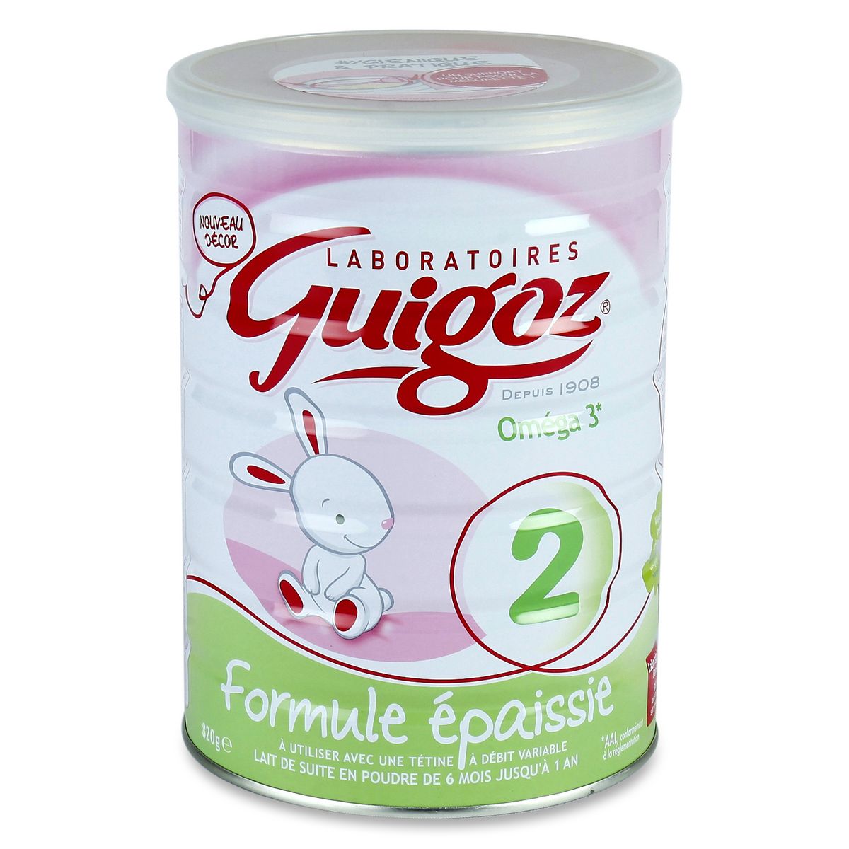GUIGOZ : Guigozgest - Lait 2ème âge en poudre épaissi 6/36 mois -  chronodrive