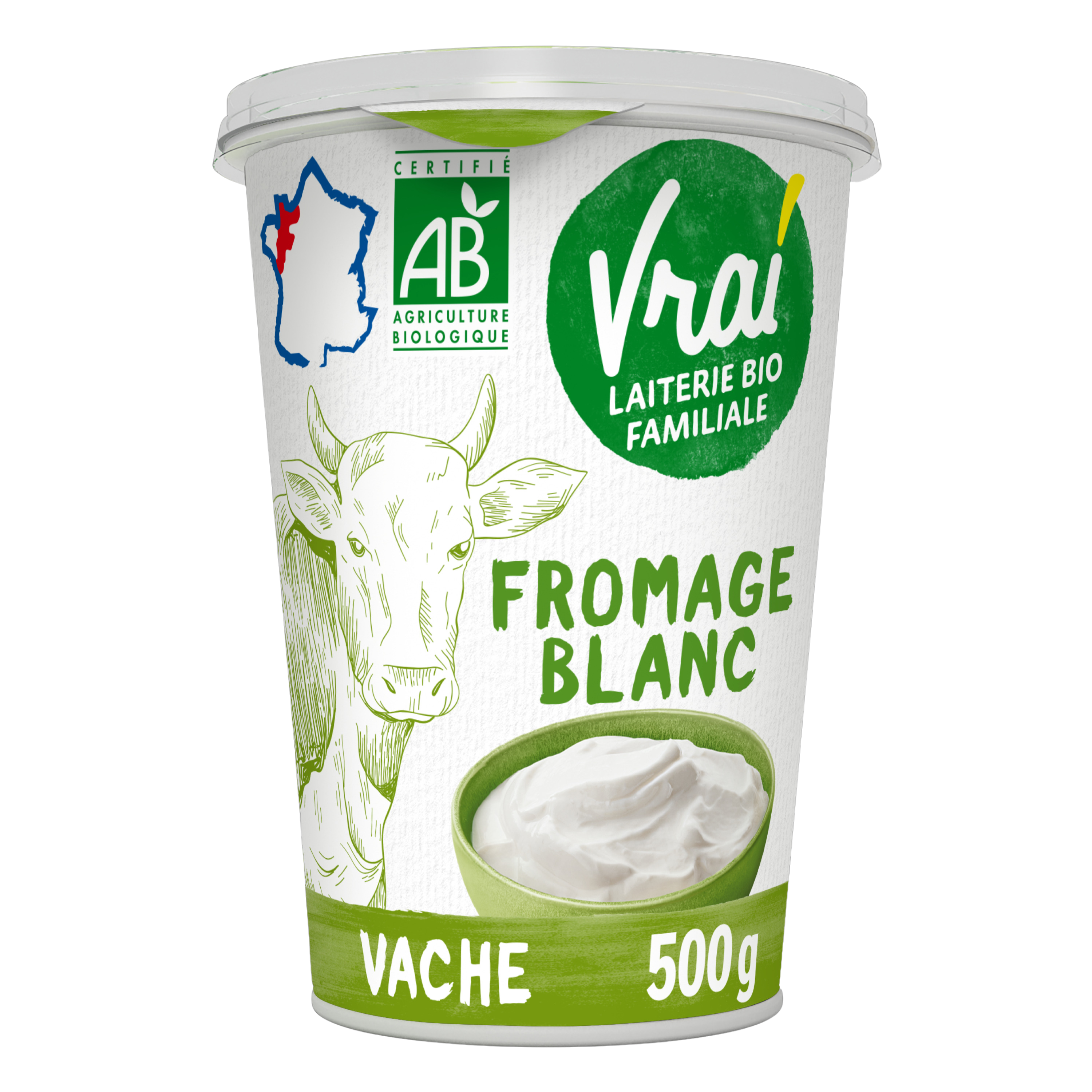 Fromage blanc (œufs, fromages et produits laitiers)