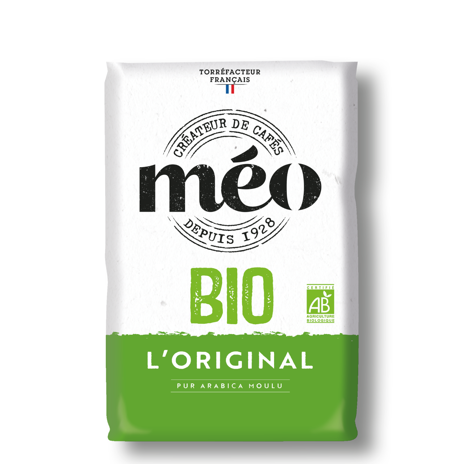 Méo - BIO Café en grains pur arabica, bio - 6 paquets de 500g : :  Epicerie