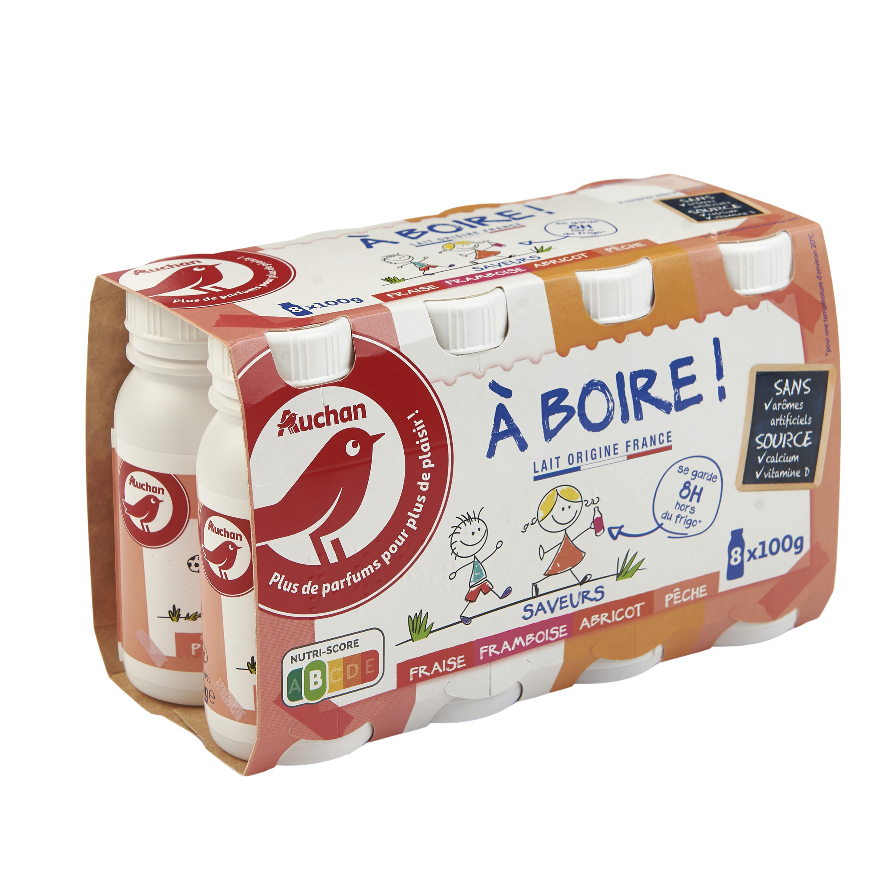 Yaourt à boire sucré aromatisé fraise MINI YOP, 8x100g – Sint Maarten  Saint-Martin Online Grocery Shopping and Food Delivery