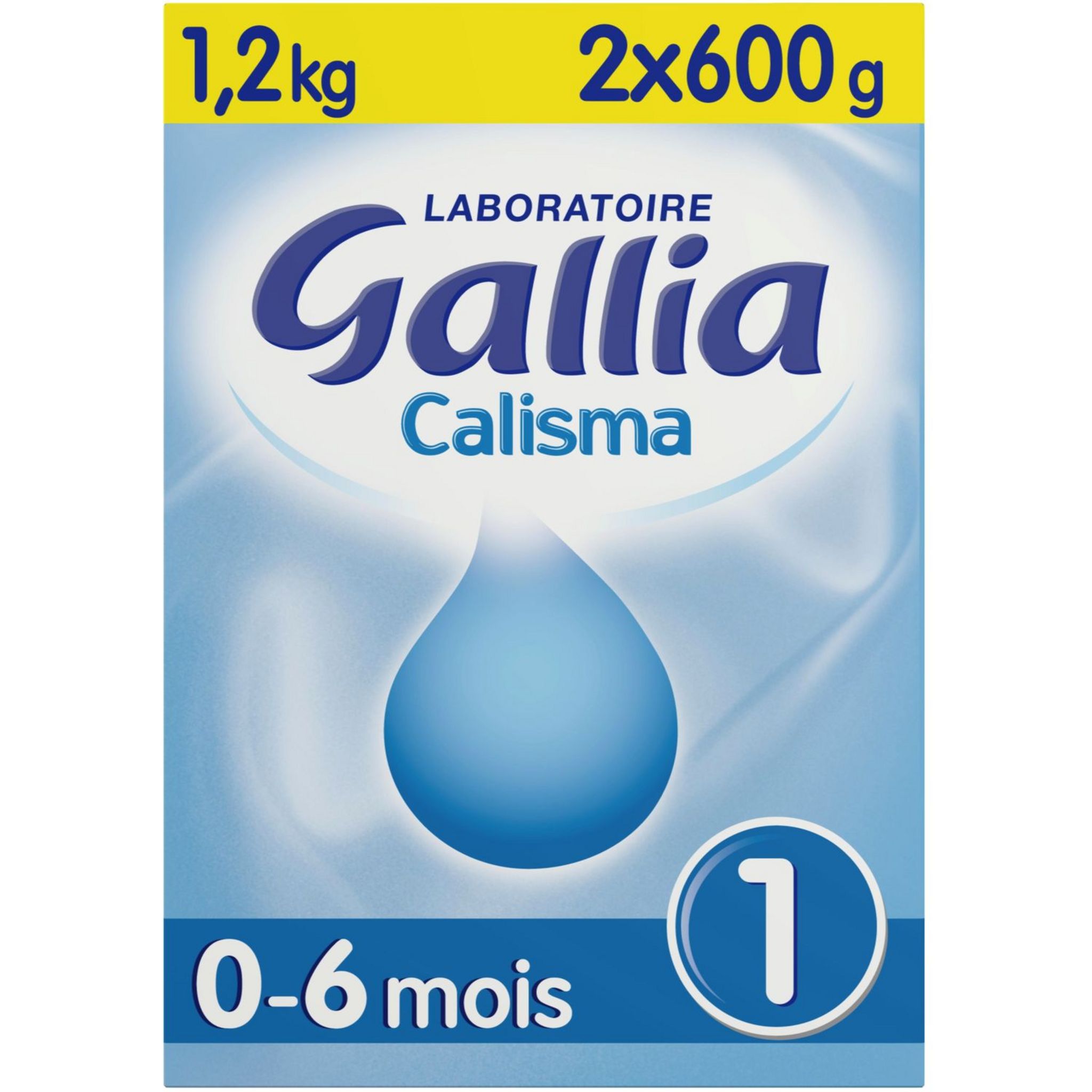 Gallia Calisma 1er Âge 0-6 Mois 1,2 kg