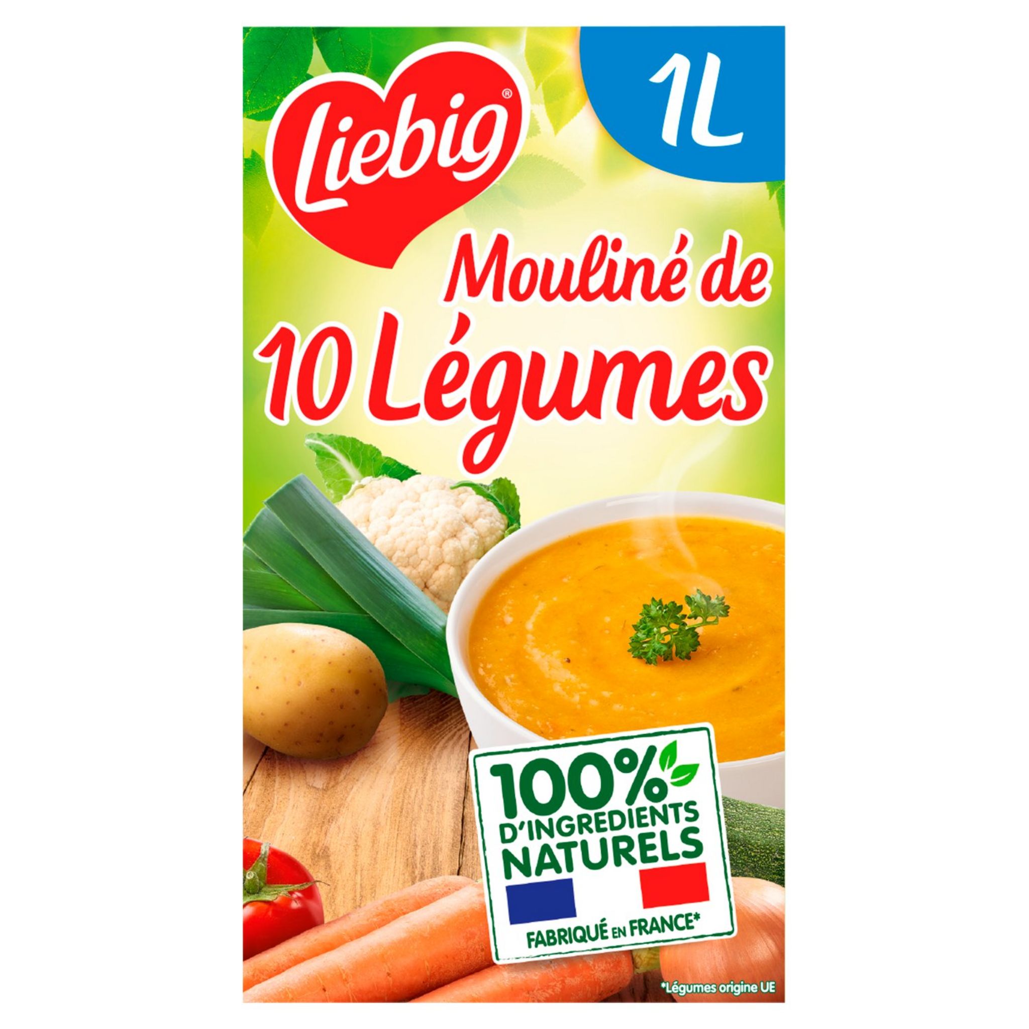 KNORR Soupe passée déshydratée 9 légumes 4 personnes 105g pas cher 