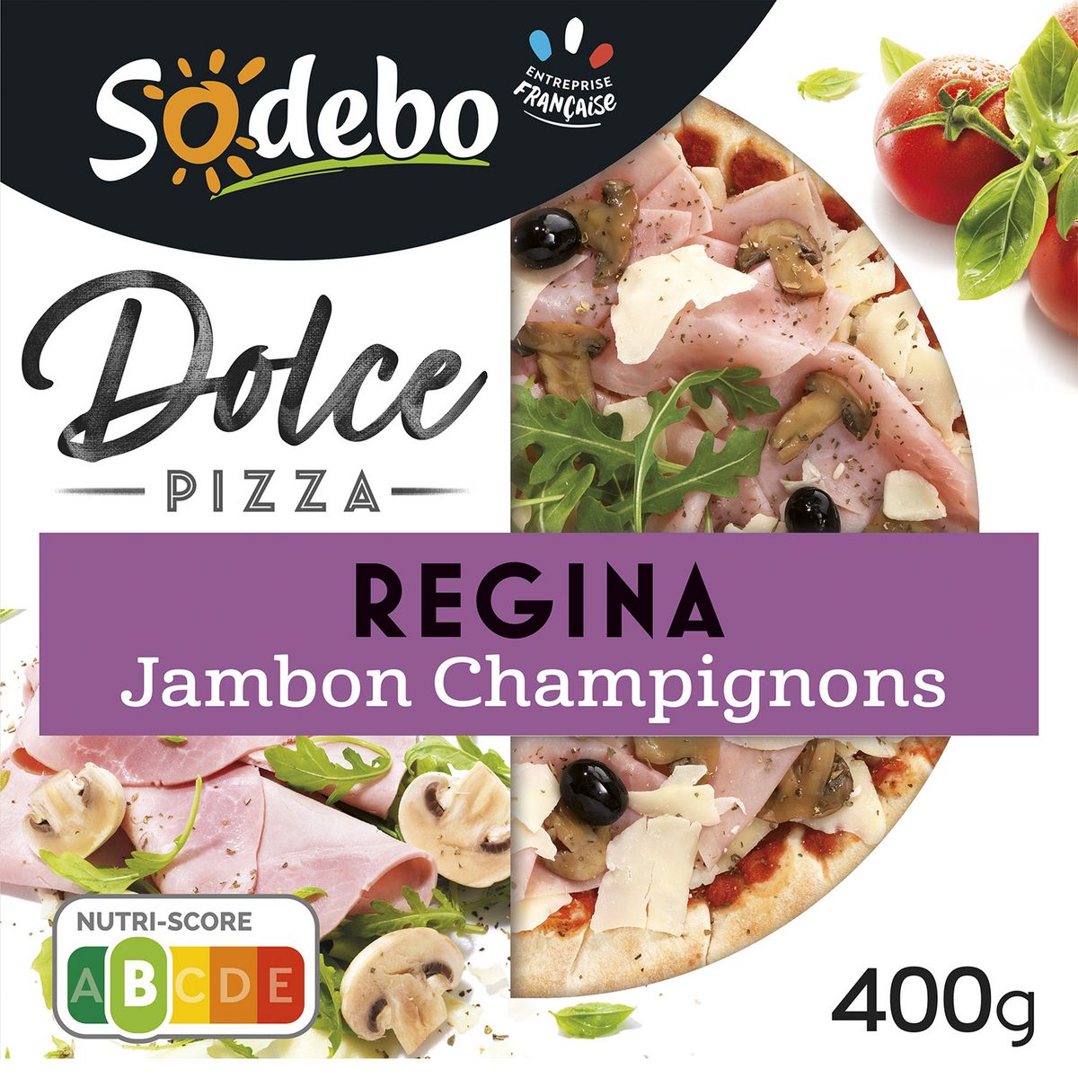 SODEBO Pizza dolce regina à partager 400g