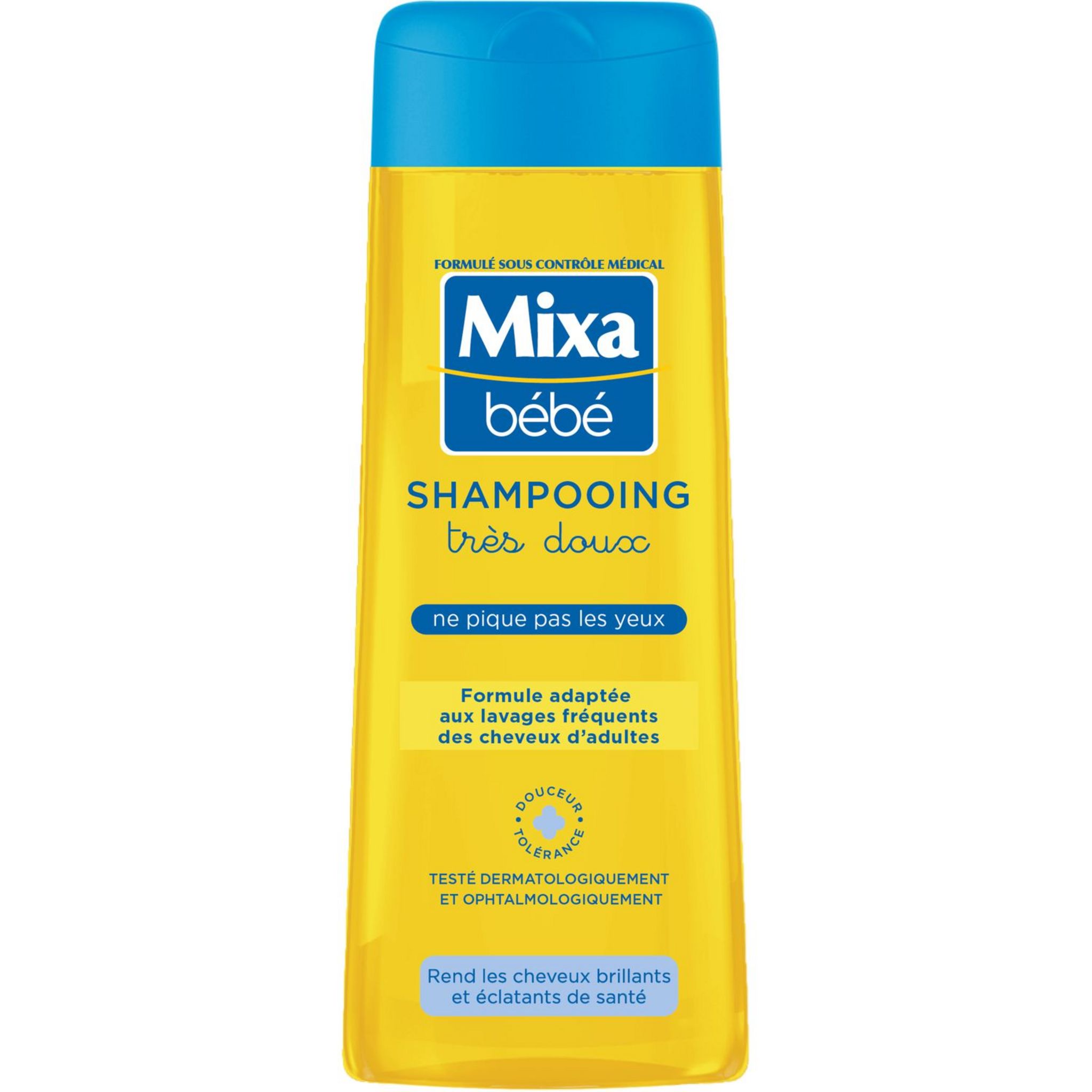 Shampooing Bébé Très Doux MIXA : le lot de 2 shampooings de 300mL