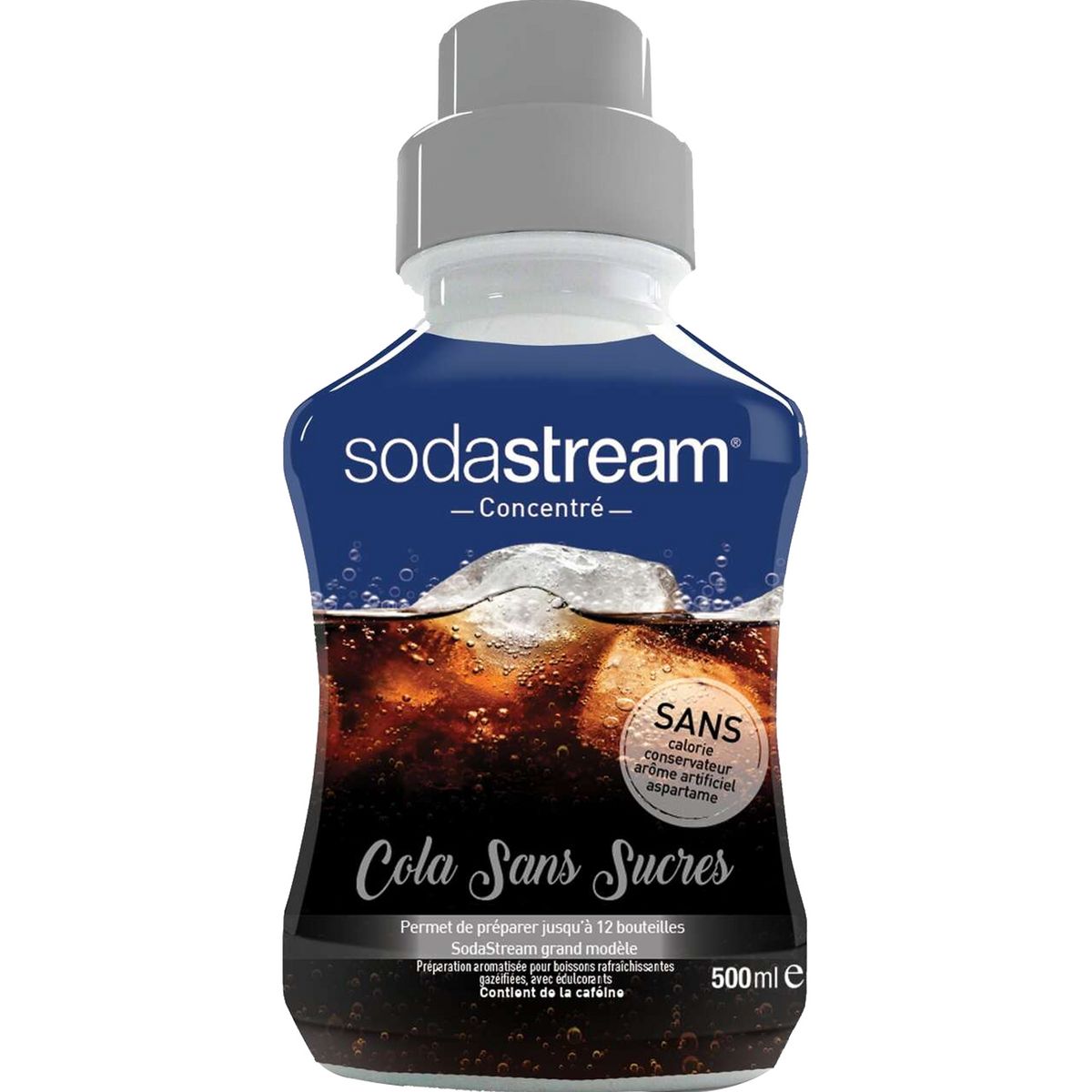 SOLDES 2024 : Sodastream Concentré Sirop Cola sans Sucres 500 ml