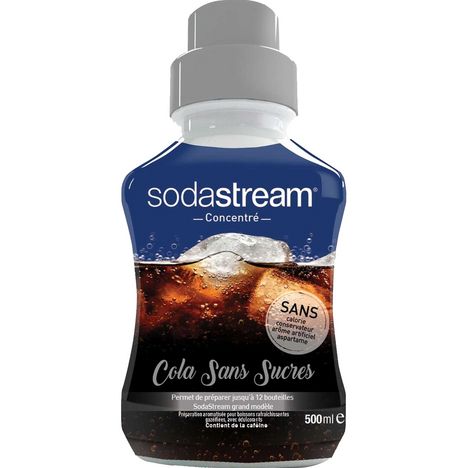 Concentré cola sans sucres 500ml