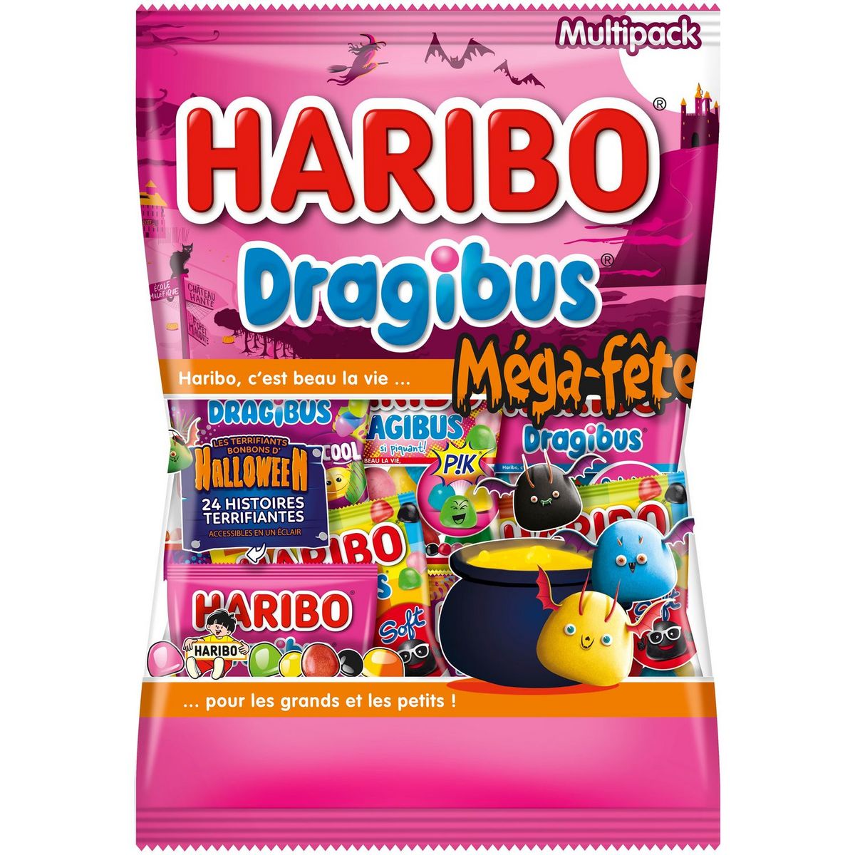 HARIBO Dragibus bonbons en mini sachet 250g pas cher 