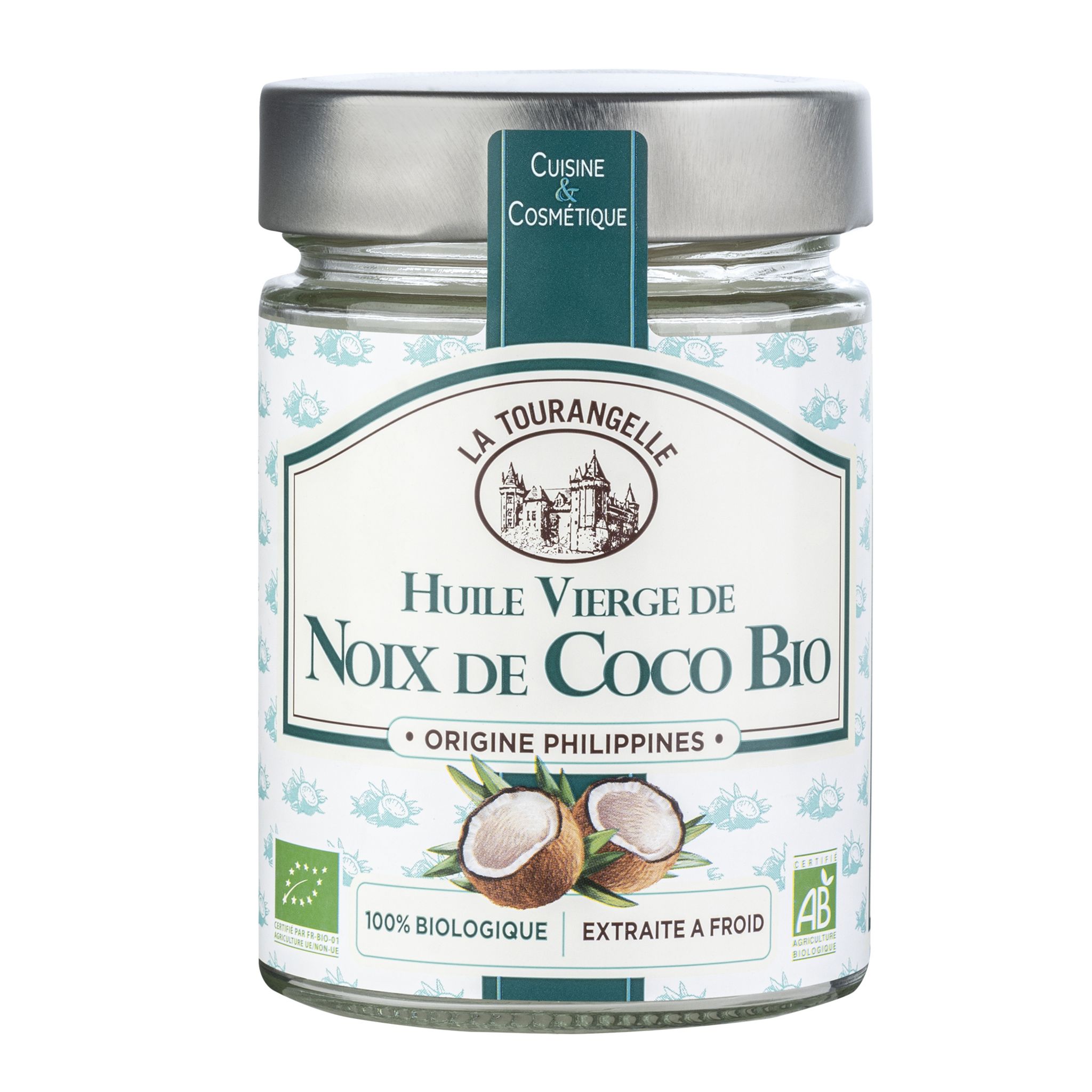 Huile Végétale De Coco Bio cosmétique et alimentaire