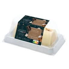L'ANGELYS Bûche glacée vanille caramel beurre salé 6-8 parts 500g