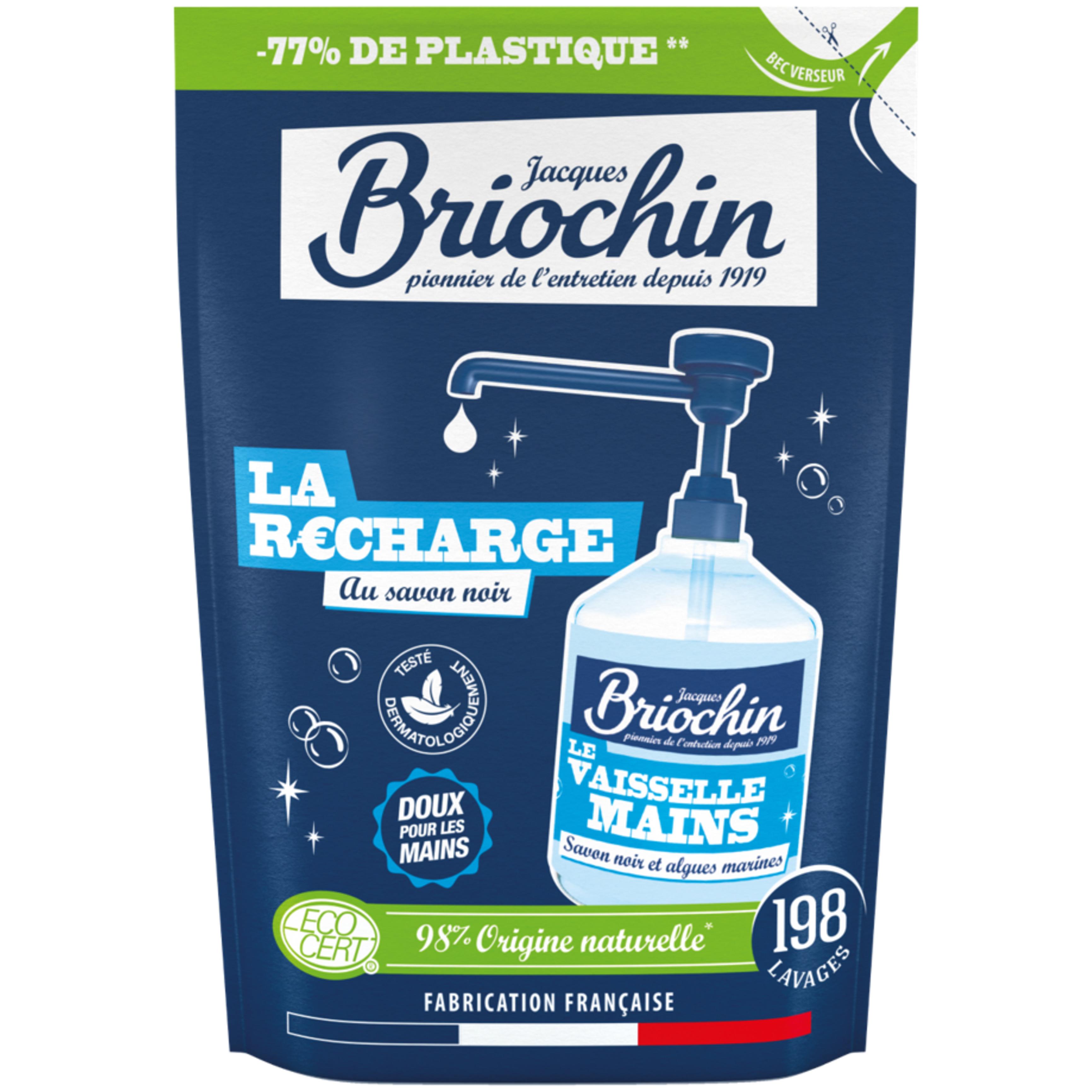 L'ARBRE VERT Liquide vaisselle mains écologique à l'amande 2x500ml