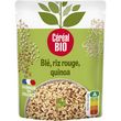 Céréal Bio CÉRÉAL BIO Blé riz rouge et quinoa au naturel sans conservateur en poche