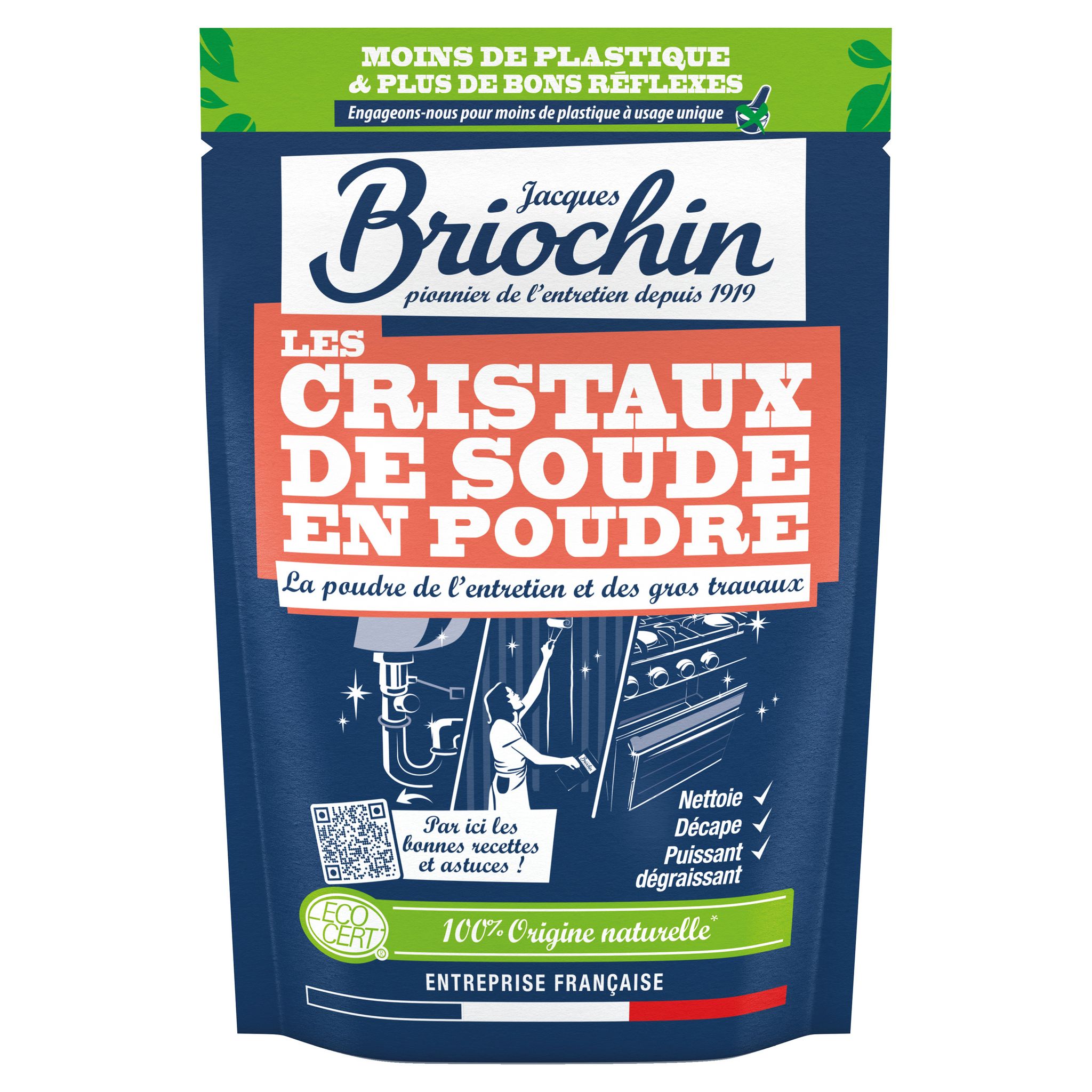 Antan - Cristaux de soude en poudre, certifié Ecocert Apta - Intermarché