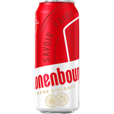KRONENBOURG Bière blonde 4,2% boîte 50cl