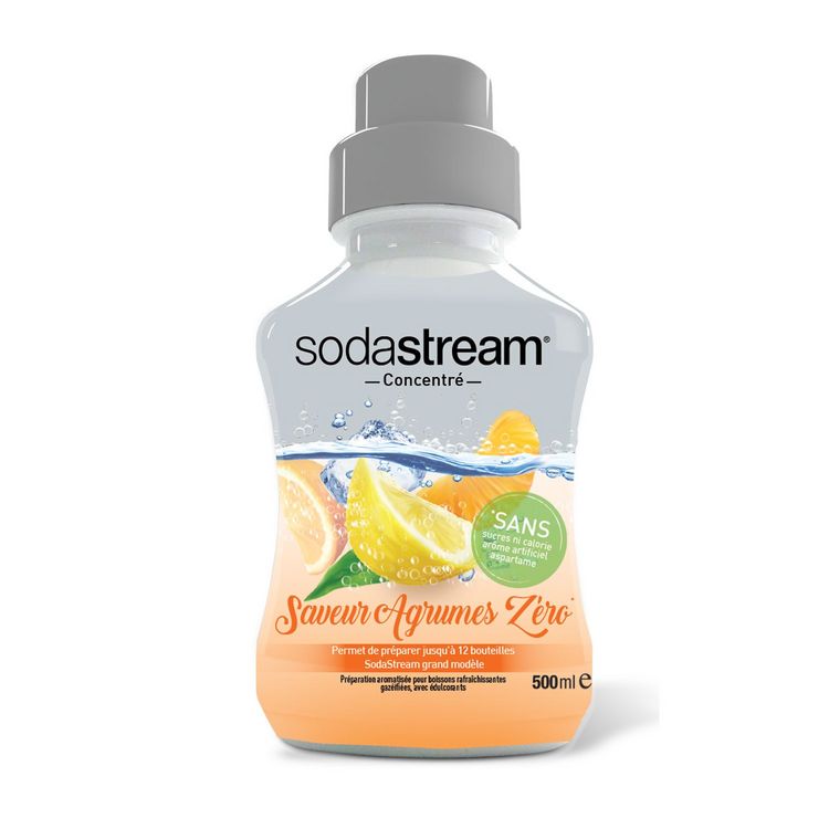 Concentré Sodastream Limonade Zéro 500ml
