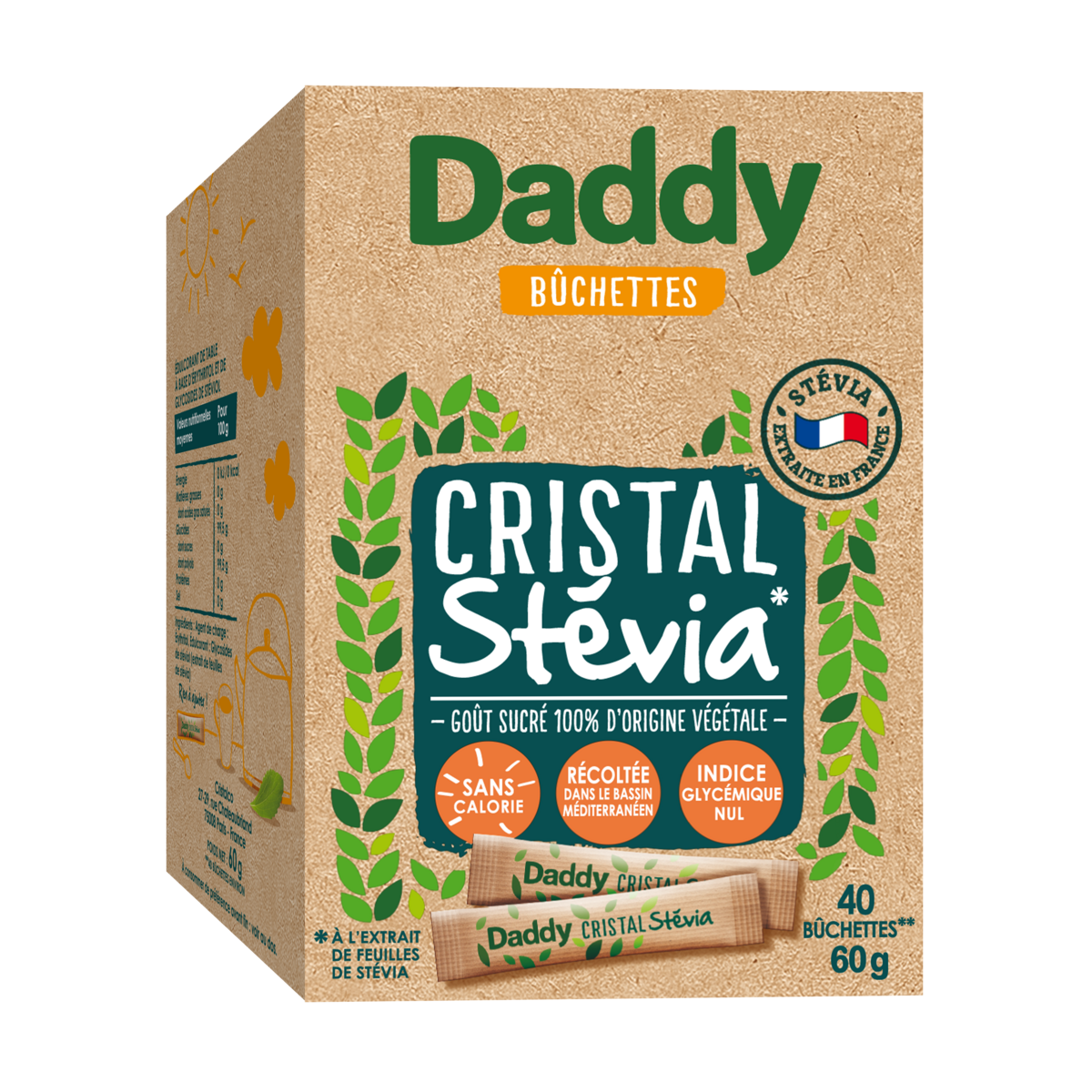 Stevia Sugar en Poudre – La Boite à Grains