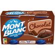 MONT BLANC Crème dessert saveur chocolat extra fin 4x125g
