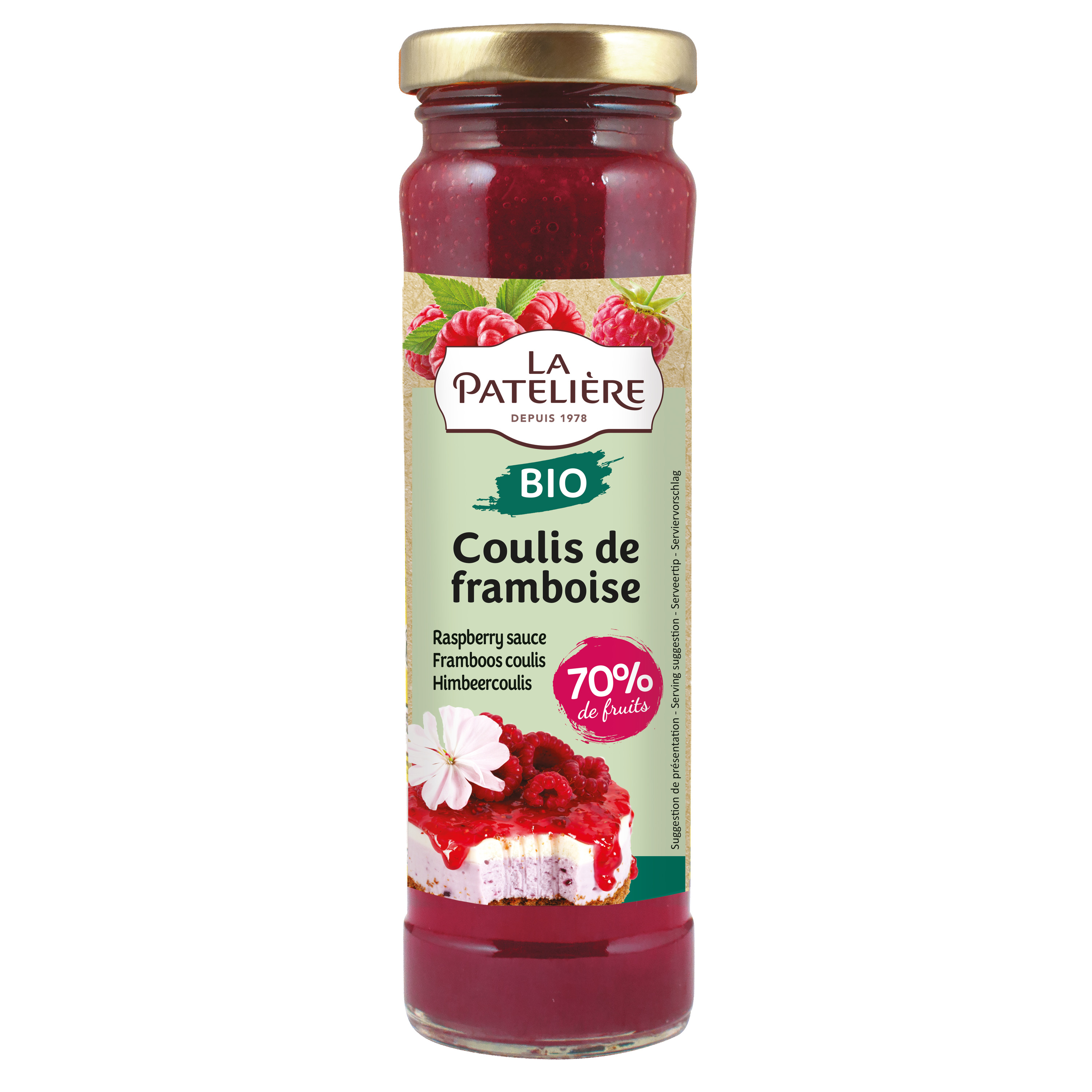 Coulis de framboise 250g