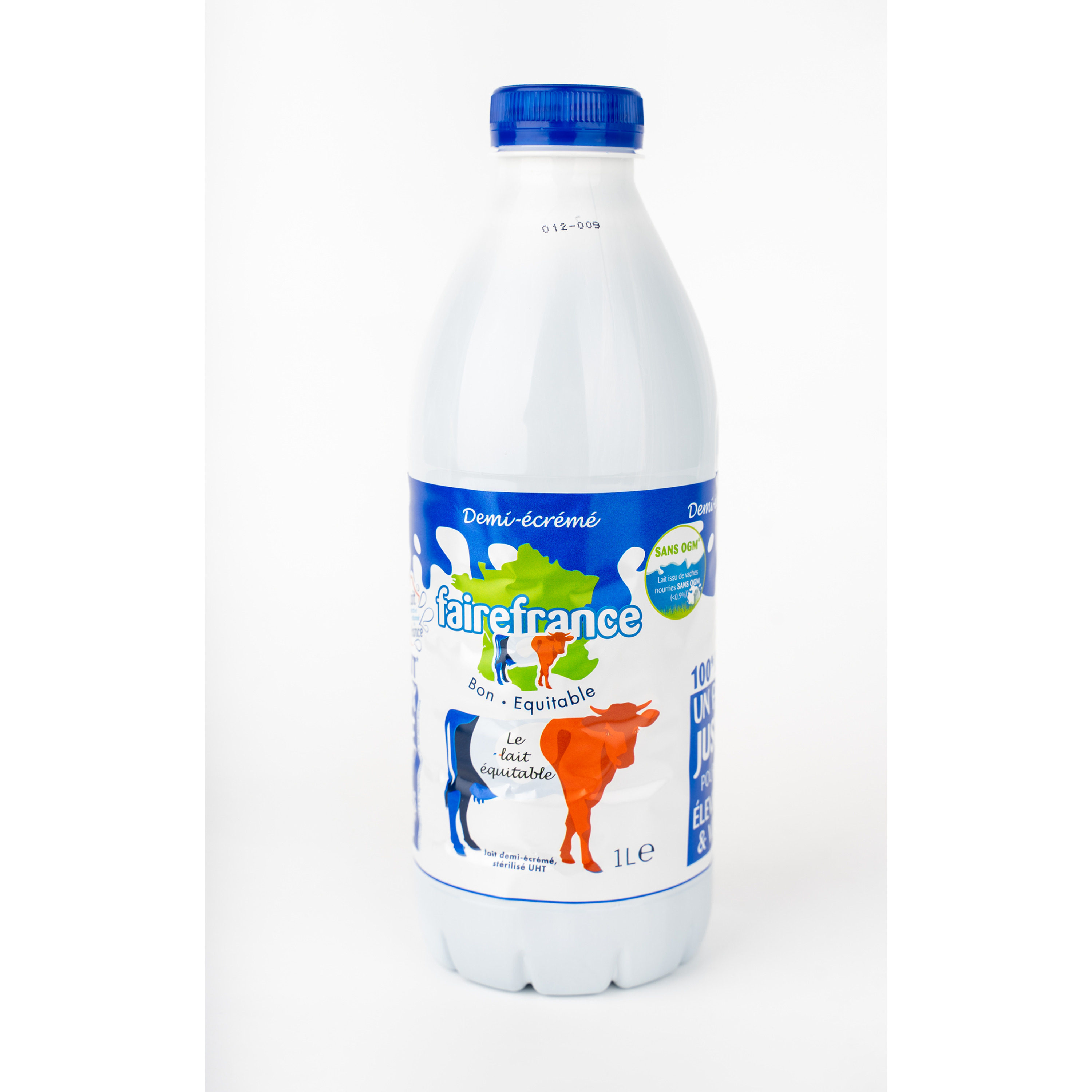 Le lait demi écrémé 50 cl équitable