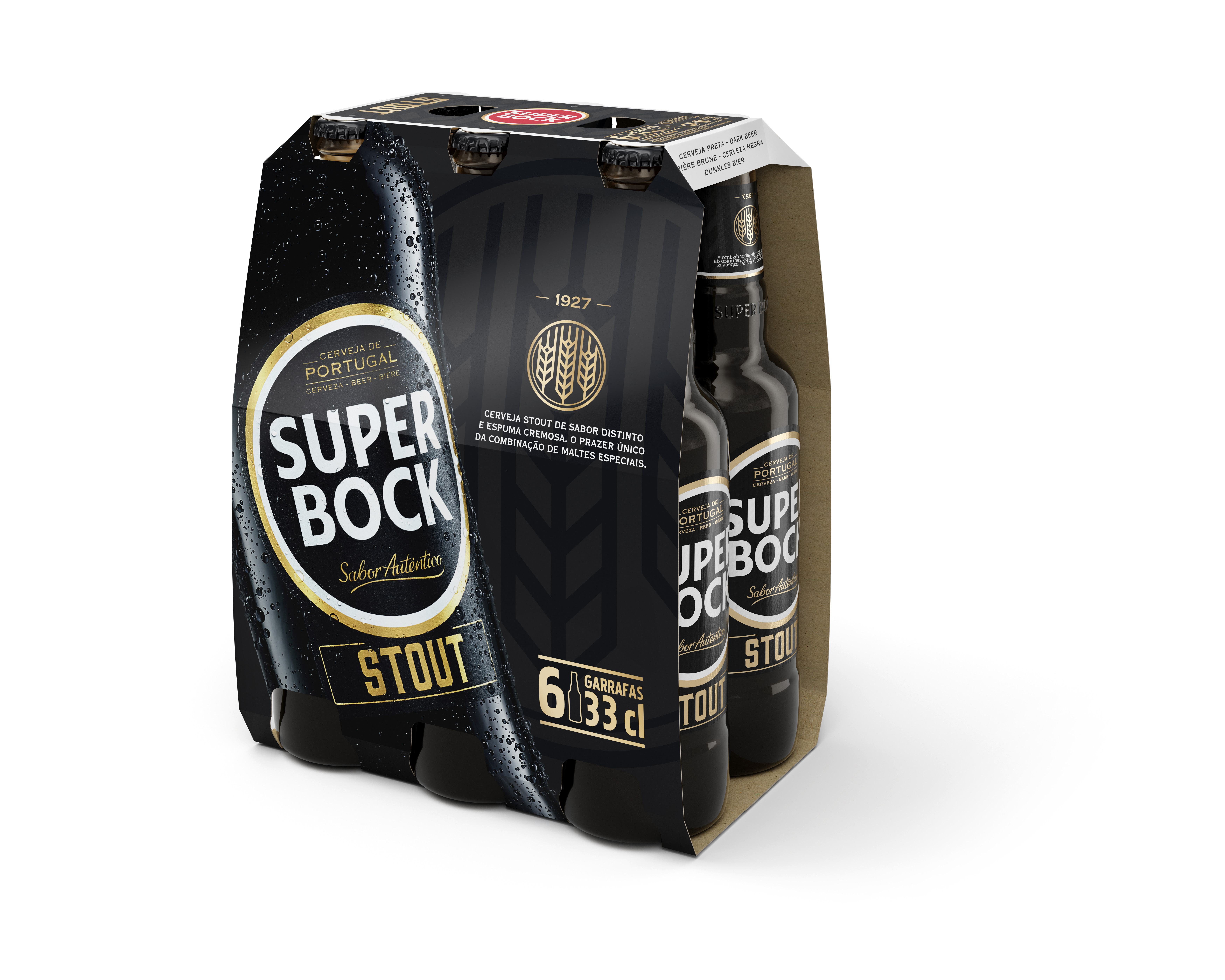 Biere super bock 6x25 cl - 5.6° alcool