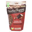 Charles Vignon CHARLES VIGNON Muesli bio croustillant aux 3 chocolats