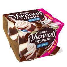 NESTLE Le Viennois Mousse au chocolat 4x90g