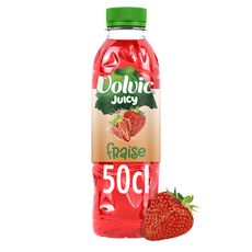 VOLVIC Boisson aromatisée juicy au jus de fraise 50cl