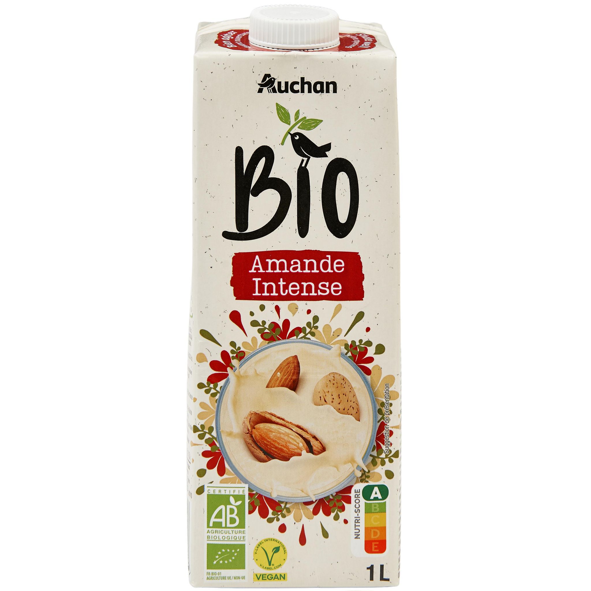 Lait amande intense BIO VILLAGE 1L - Drive Z'eclerc